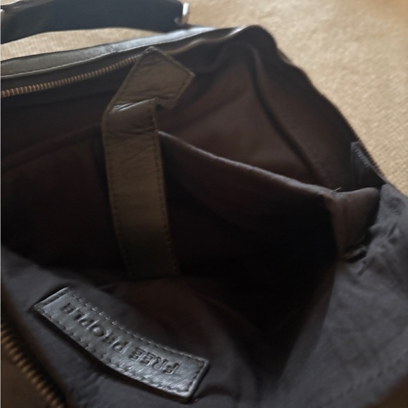 Free People East End Backpack Zipper Closure Adjustable Shoulder Straps Black - Picture 6 of 9